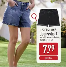 ALDI UP2Fashion Jeansshort aanbieding