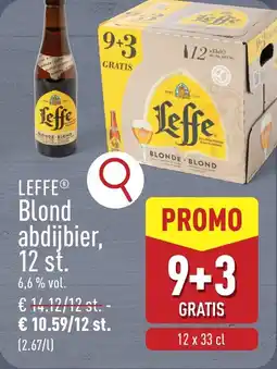 ALDI Leffe Blond abdijbier aanbieding