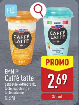 ALDI Emmi Caffè latte aanbieding