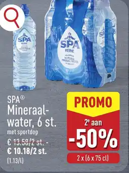 ALDI Spa Mineraalwater aanbieding