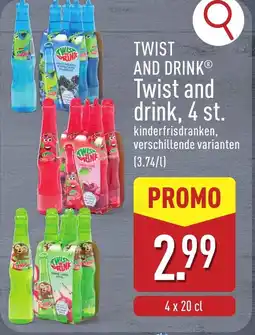 ALDI Twist and drink aanbieding