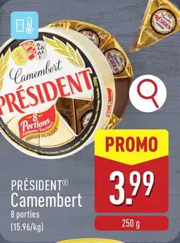 ALDI Président camembert aanbieding