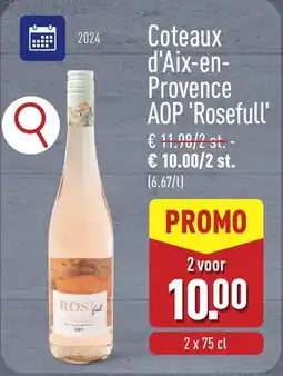 ALDI Coteaux d'Aix en Provence AOP 'Rosefull' aanbieding