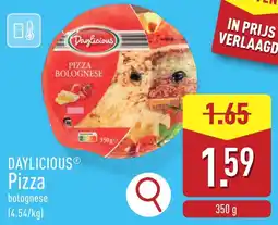 ALDI Daylicious pizza aanbieding