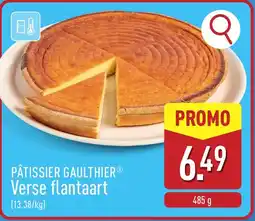 ALDI Pâtissier gaulthier verse flantaart aanbieding