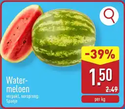 ALDI Watermeloen aanbieding