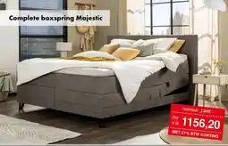 Woonsquare Complete boxspring Majestic aanbieding