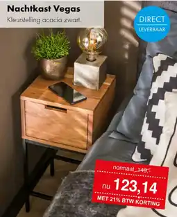 Woonsquare Nachtkast Vegas aanbieding