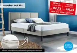 Woonsquare Compleet bed Ritz aanbieding