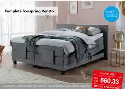 Woonsquare Complete boxspring Veneto aanbieding