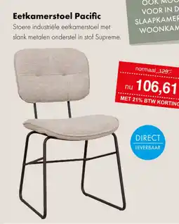 Woonsquare Eetkamerstoel Pacific aanbieding
