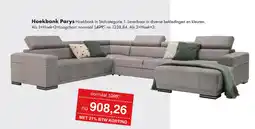 Woonsquare Hoekbank Parys aanbieding