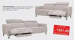Woonsquare 3+2 zits Domino aanbieding