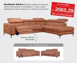 Woonsquare Hoekbank Sahara aanbieding