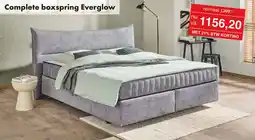 Woonsquare Complete boxspring Everglow aanbieding