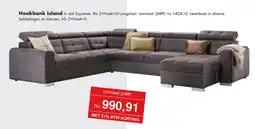 Woonsquare Hoekbank Island aanbieding