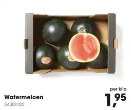 Hanos Watermeloen aanbieding