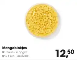 Hanos Mangoblokjes Brunoise in opgiet aanbieding