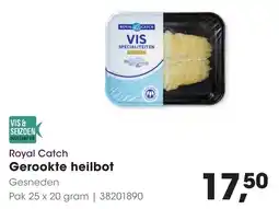 Hanos Royal Catch Gerookte heilbot aanbieding
