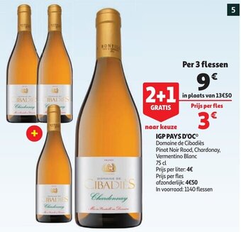 Auchan IGP Pays D'Oc aanbieding