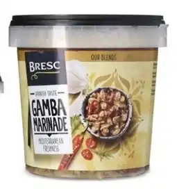 Hanos Bresc Gamba marinade aanbieding