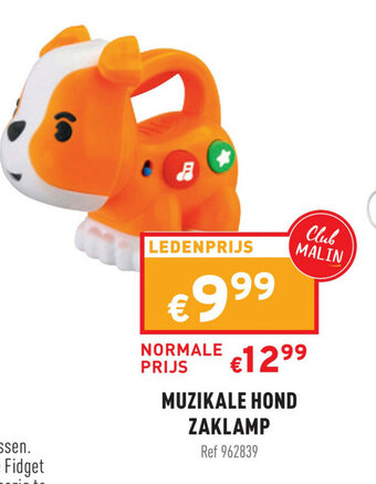 Trafic Muzikale hond zaklamp aanbieding