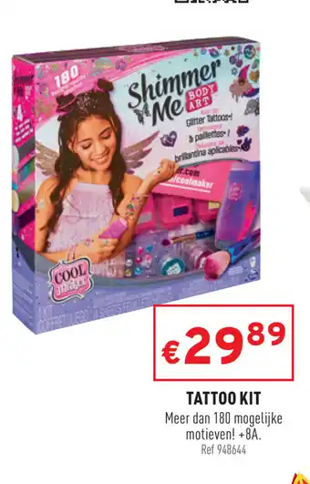 Trafic Tatto kit aanbieding