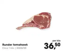 Hanos Runder tomahawk aanbieding