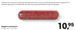 Hanos Magere ossenworst aanbieding