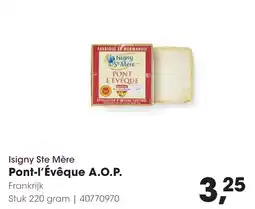 Hanos Isigny Ste Mère Pont-l'Évêque A.O.P. aanbieding