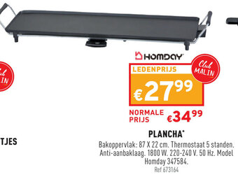 Trafic Plancha aanbieding
