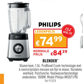 Trafic Blender aanbieding