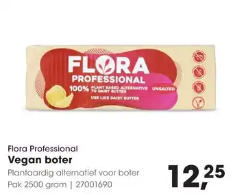 Hanos Flora Professional Vegan boter aanbieding