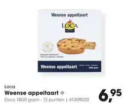 Hanos Loca Weense appeltaart aanbieding