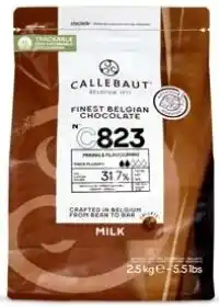 Hanos Callebaut Chocolade callets Melk 31.7% aanbieding