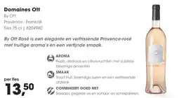 Hanos Domaines Ott aanbieding
