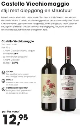Hanos Castello Vicchiomaggio aanbieding