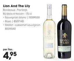 Hanos Lion And The Lily aanbieding