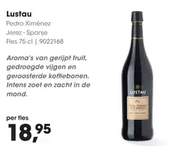 Hanos Lustau aanbieding