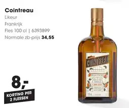 Hanos Cointreau aanbieding