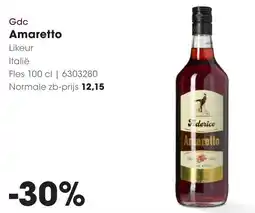 Hanos Gdc Amaretto aanbieding