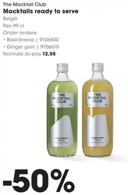 Hanos The Mocktail Club Mocktails ready to serve aanbieding
