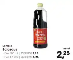 Hanos Sempio Soy Sauce aanbieding