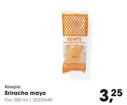 Hanos Kewpie Sriracha mayo aanbieding