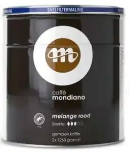 Hanos Caffè Mondiano Koffie Snelfilter aanbieding