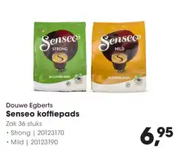 Hanos Douwe Egberts Senseo koffiepads aanbieding
