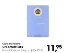 Hanos Caffè Mondiano Creamersticks aanbieding