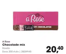 Hanos A Rose Chocolade mix aanbieding