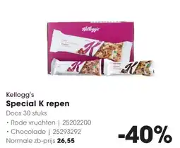Hanos Kellogg's Special K repen aanbieding