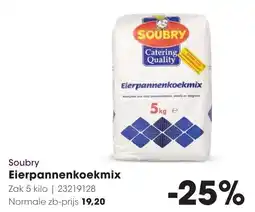 Hanos Soubry Eierpannenkoekmix aanbieding